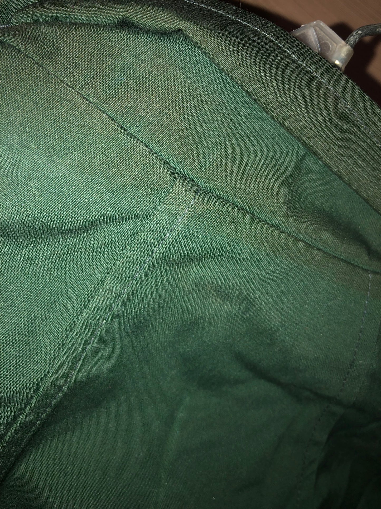 Vintage 1975 JR ROTC Military Style Green Trench Coat w/ Removable Liner - Size 12R, Grunge Style Retro Raincoat