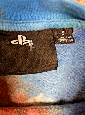 PlayStation Crop Top | Tie-Dye | "Live in Your World, Play in Ours" | Women's Gaming Apparel | Retro Vibes - Vintage Vibes