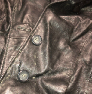 Vintage Covington Women's Size Small Leather Jacket - Black (Minor Wear)
