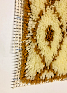 Vintage Handwoven Rooster Rug - Rustic Wall Hanging Decor (Appalachian Craft)