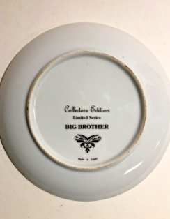 Vintage Norman Rockwell "Big Brother" Collector Plate - Limited Series