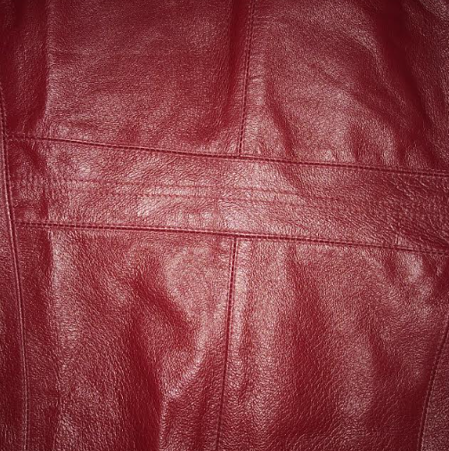 Vintage East 5th Leather Jacket: Burgundy XL (90s)