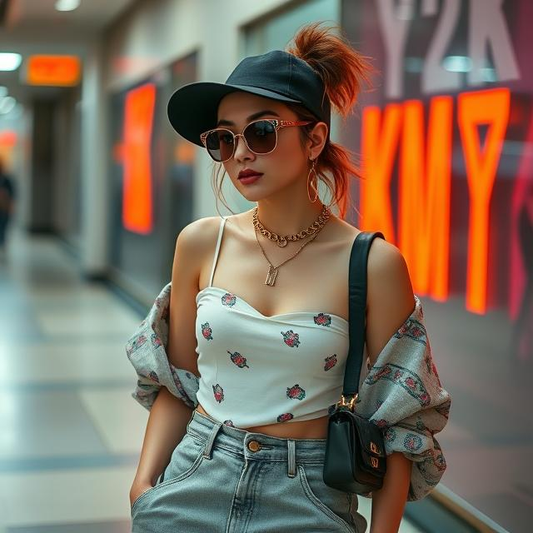y2k outfit 2025 vintage fashion trends