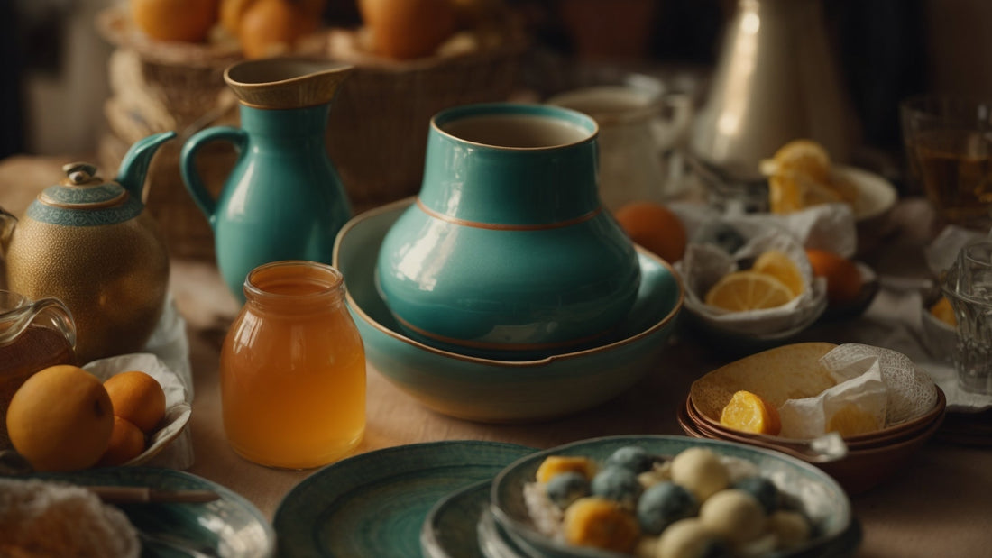 vintage pottery collection