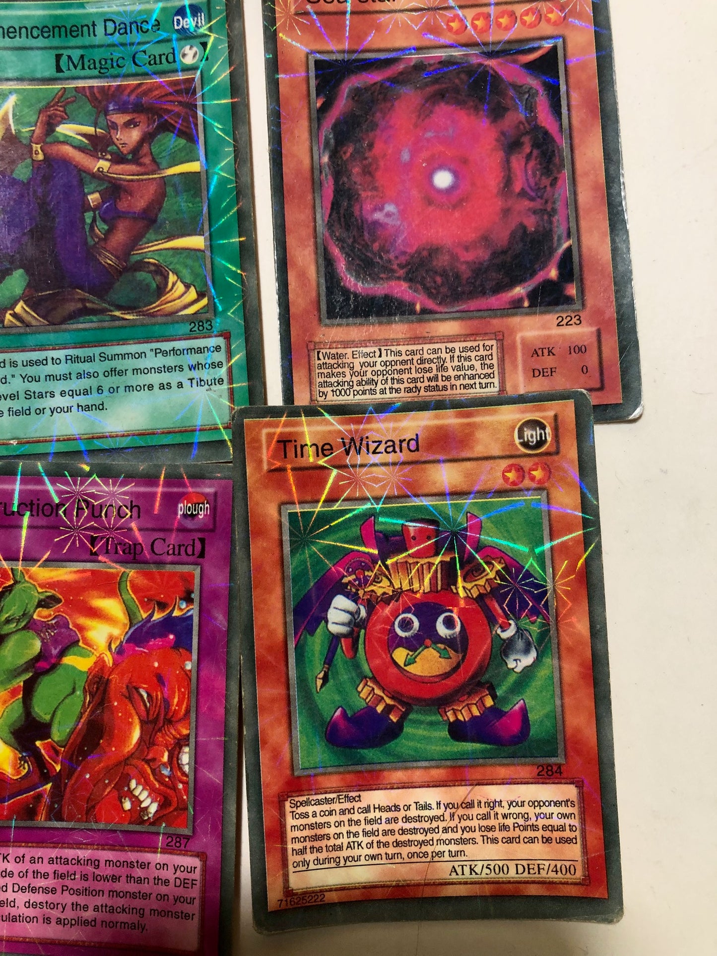 Huge Yu-Gi-Oh! Card Lot (Over 290 Cards) - Rare, Holo, and More! Plus Free Gift