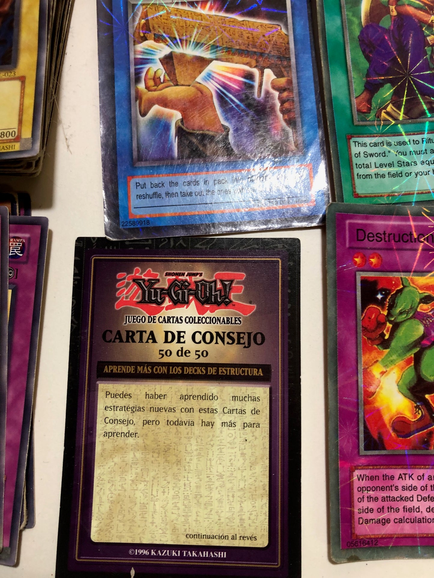 Huge Yu-Gi-Oh! Card Lot (Over 290 Cards) - Rare, Holo, and More! Plus Free Gift