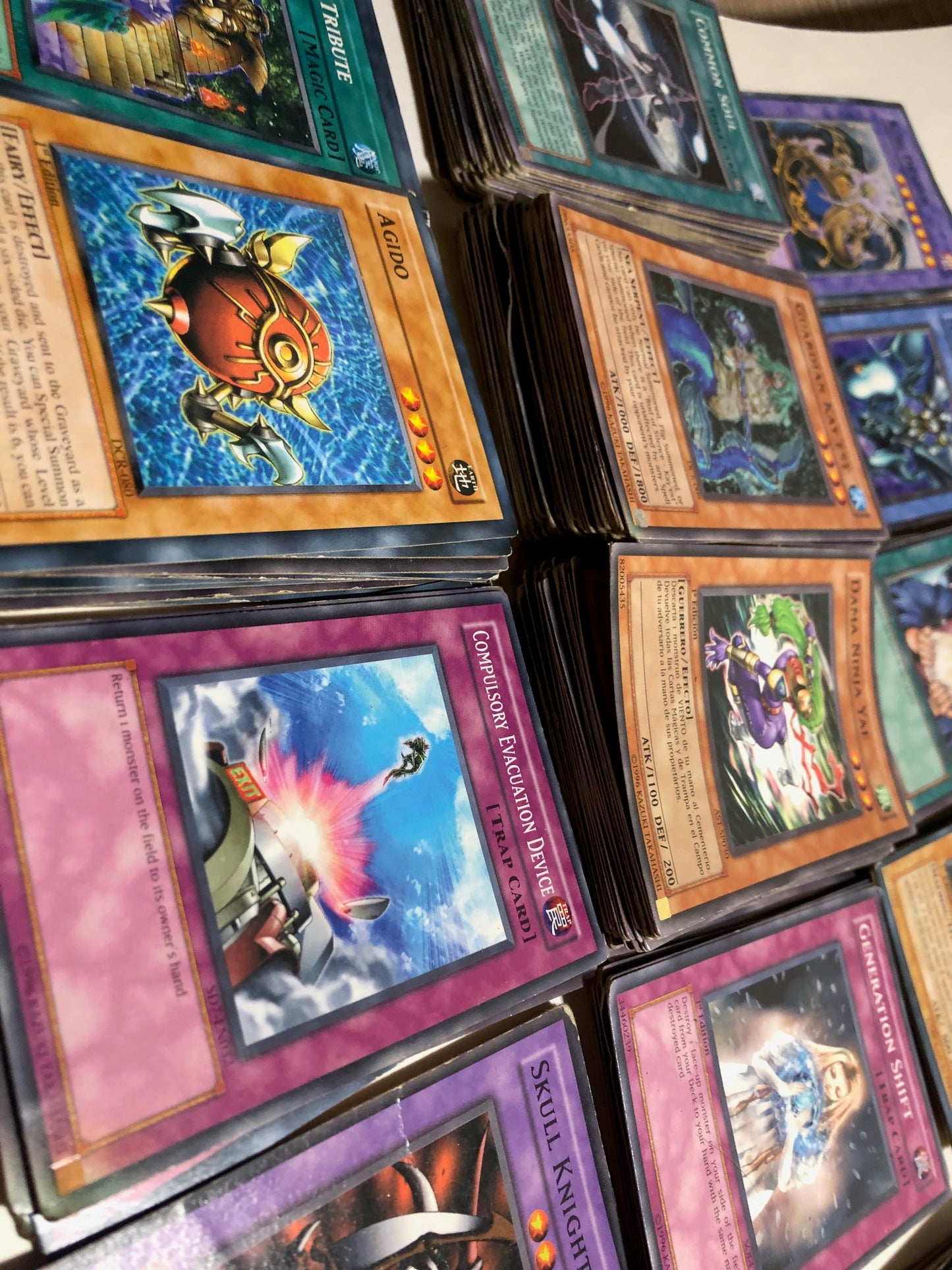 Huge Yu-Gi-Oh! Card Lot (Over 290 Cards) - Rare, Holo, and More! Plus Free Gift