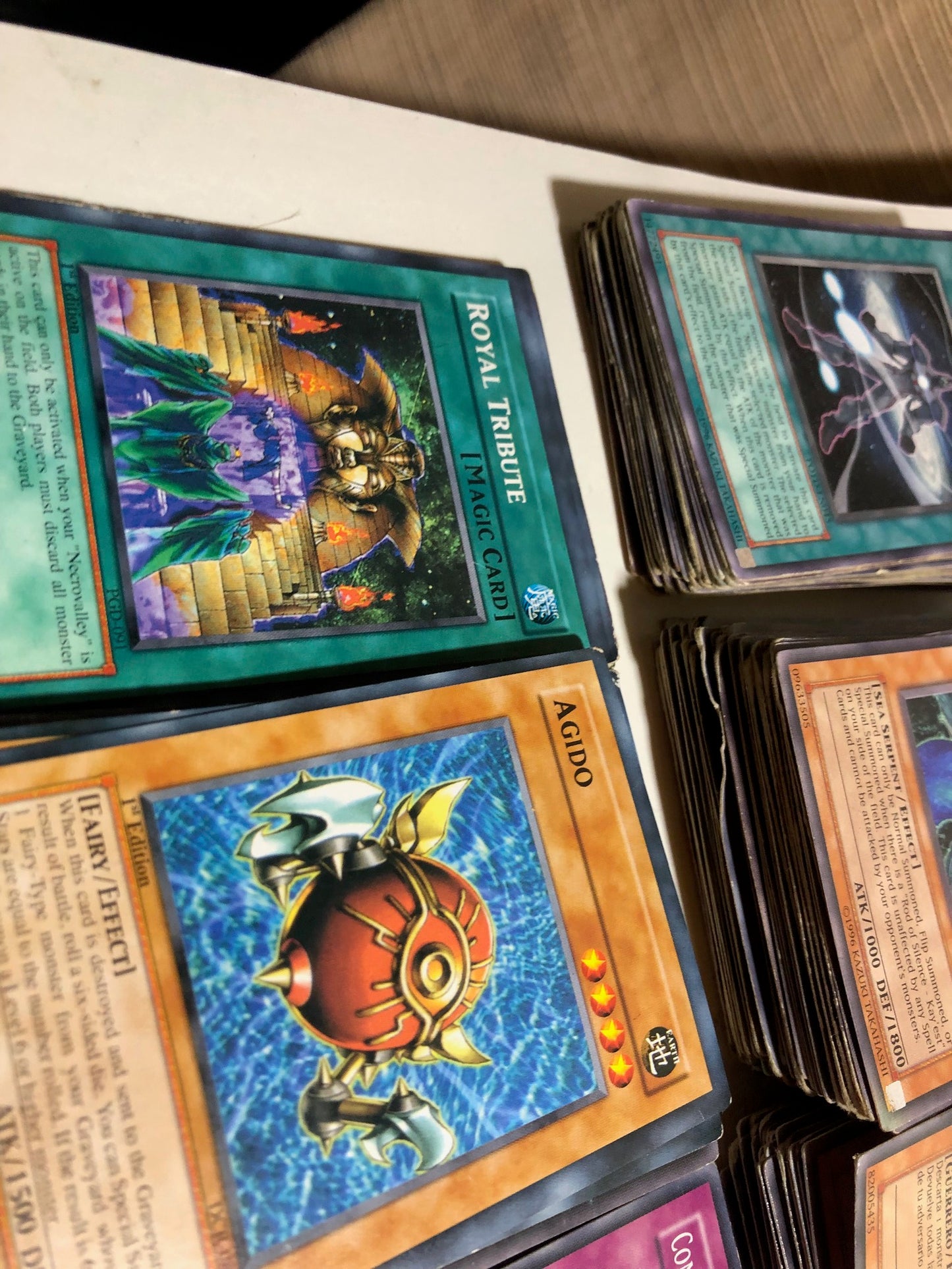 Huge Yu-Gi-Oh! Card Lot (Over 290 Cards) - Rare, Holo, and More! Plus Free Gift