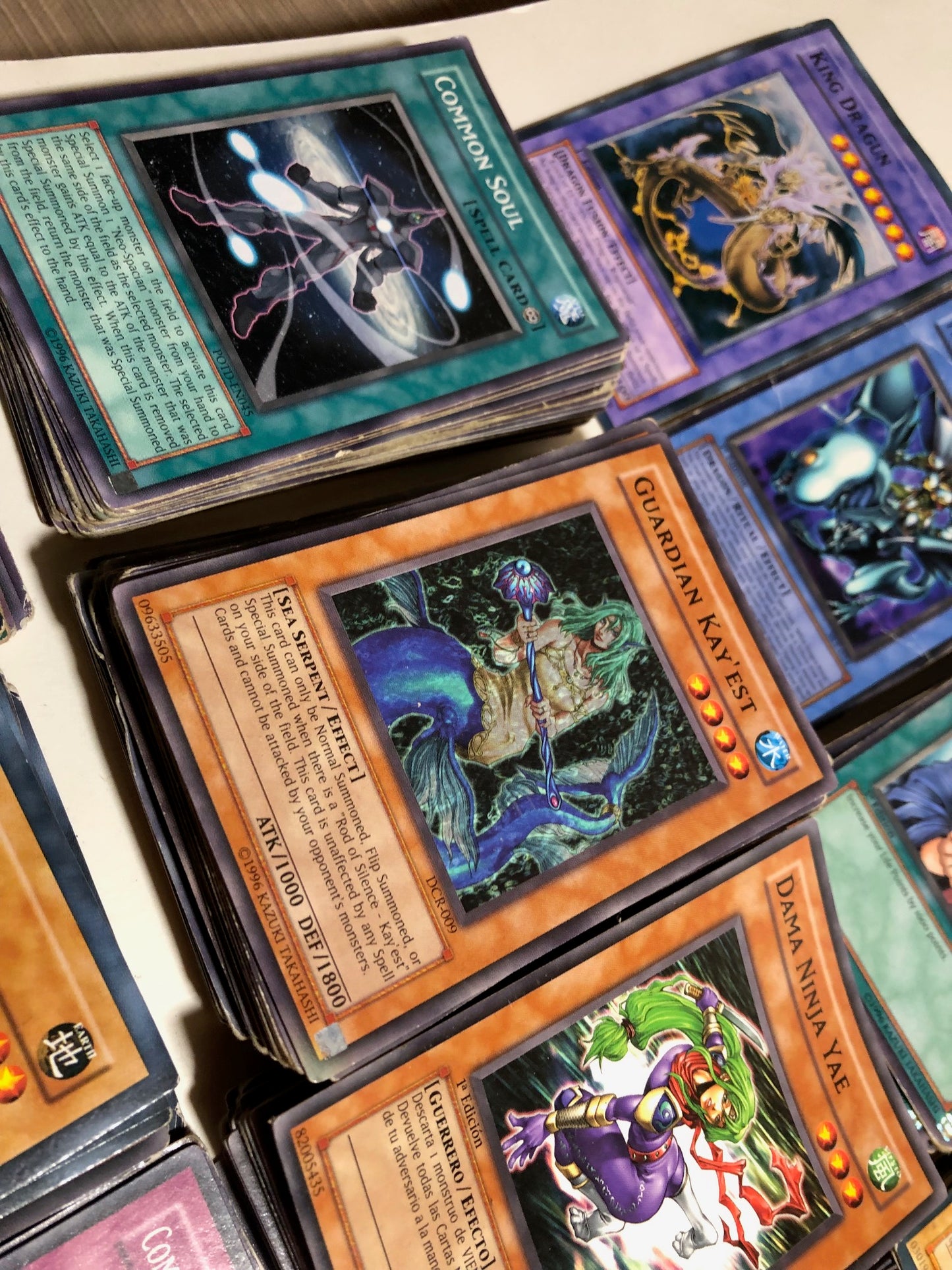 Huge Yu-Gi-Oh! Card Lot (Over 290 Cards) - Rare, Holo, and More! Plus Free Gift