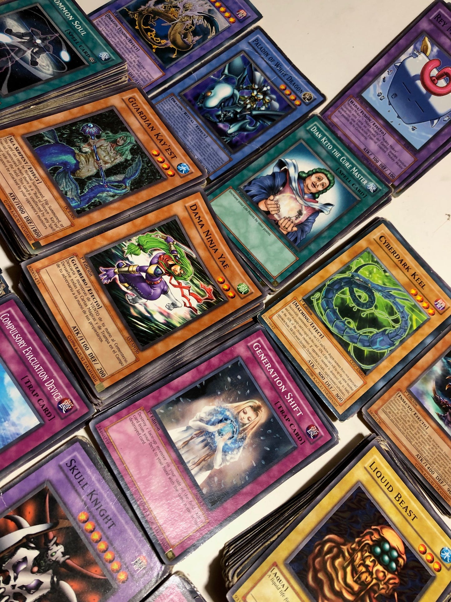 Huge Yu-Gi-Oh! Card Lot (Over 290 Cards) - Rare, Holo, and More! Plus Free Gift