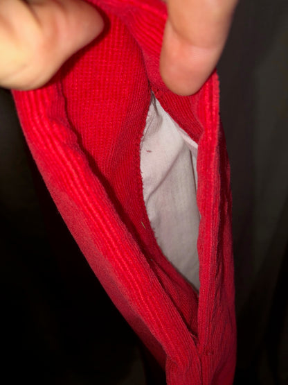 Avocado Vintage Corduroy Dress, Size S, Rich Red - Unique Find
