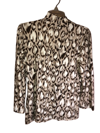 Rafaella Vintage Blouse, Size S, Animal Print - Statement Top