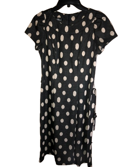 vintage agb polka dot dress
